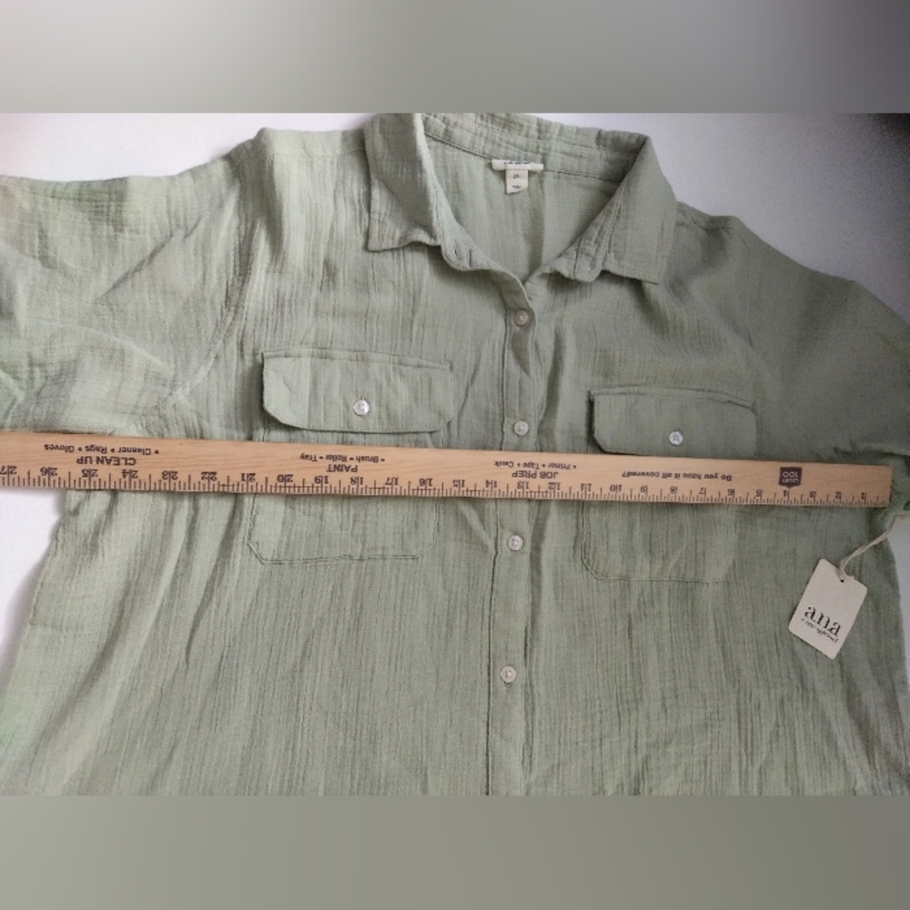 a.n.a Women's Blouse New Size  XXL - Picture 3 of 3